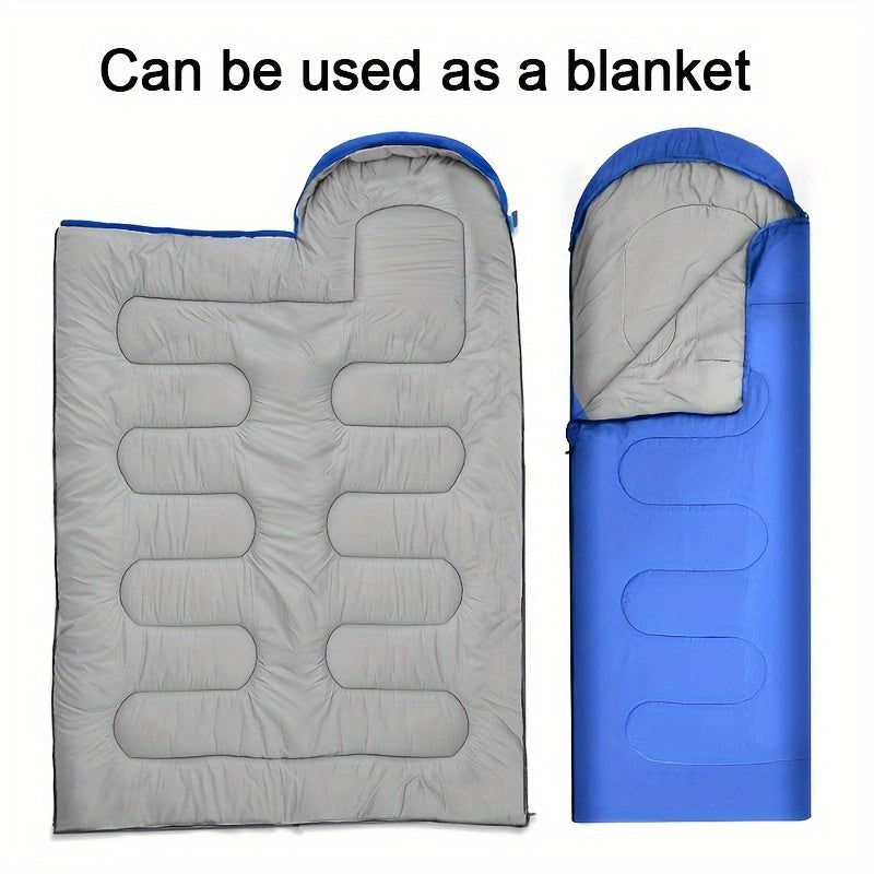 Lightweight Camping Sleeping Bag 5-15°C Temp Outdoor Travel