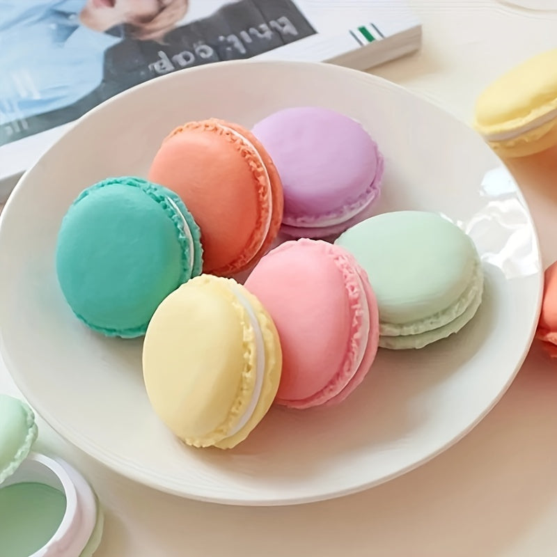 Colorful Macaroon Shape Storage Box for Jewelry and Pills