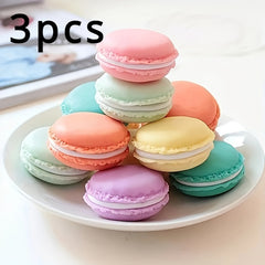 Colorful Macaroon Shape Storage Box for Jewelry and Pills