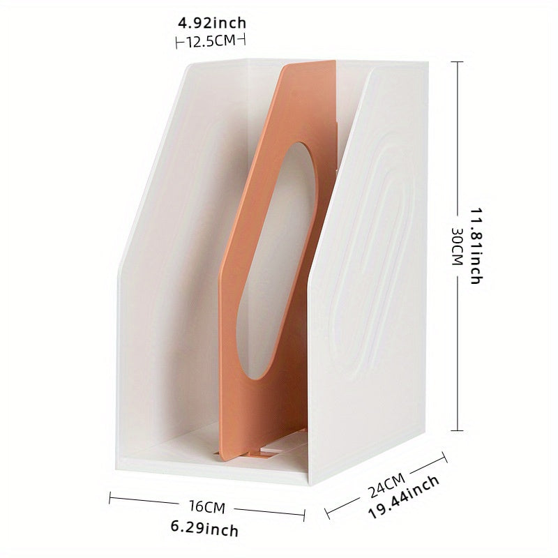 DIY Detachable Plastic Book Stand Shelf