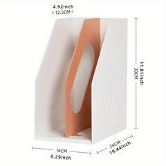 DIY Detachable Plastic Book Stand Shelf