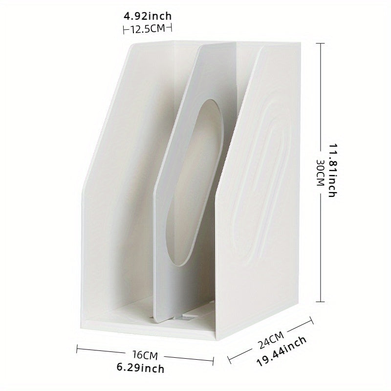 DIY Detachable Plastic Book Stand Shelf