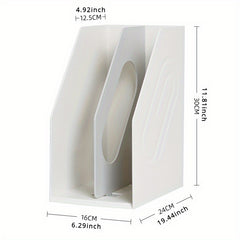 DIY Detachable Plastic Book Stand Shelf