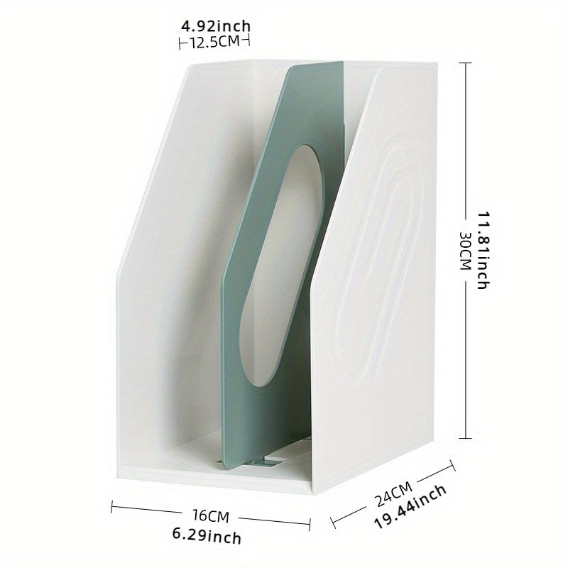DIY Detachable Plastic Book Stand Shelf