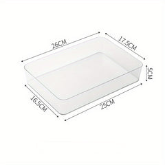 Clear Makeup Drawer and Cabinet Organizer Divider