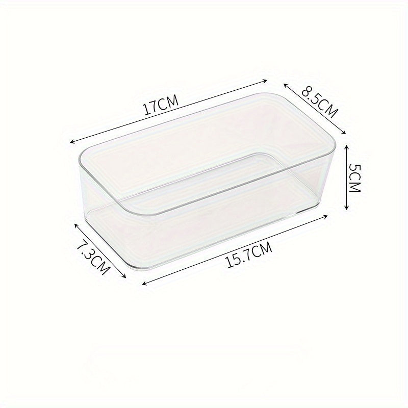 Clear Makeup Drawer and Cabinet Organizer Divider