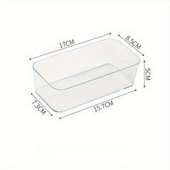 Clear Makeup Drawer and Cabinet Organizer Divider
