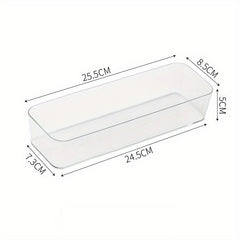Clear Makeup Drawer and Cabinet Organizer Divider