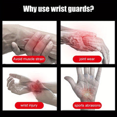 Sports Wristband Sweatband Tennis Volleyball Gym Brace Support Band
