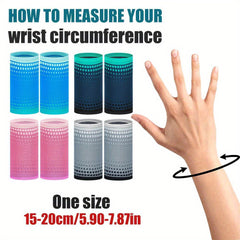 Sports Wristband Sweatband Tennis Volleyball Gym Brace Support Band