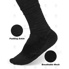 Thickened Padded Anti Slip Football Socks for Men & Women