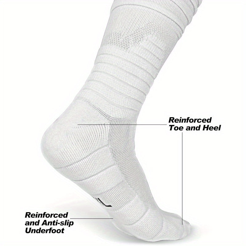 Thickened Padded Anti Slip Football Socks for Men & Women