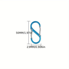 Aluminum S Buckle For Outdoor Camping Backpacking