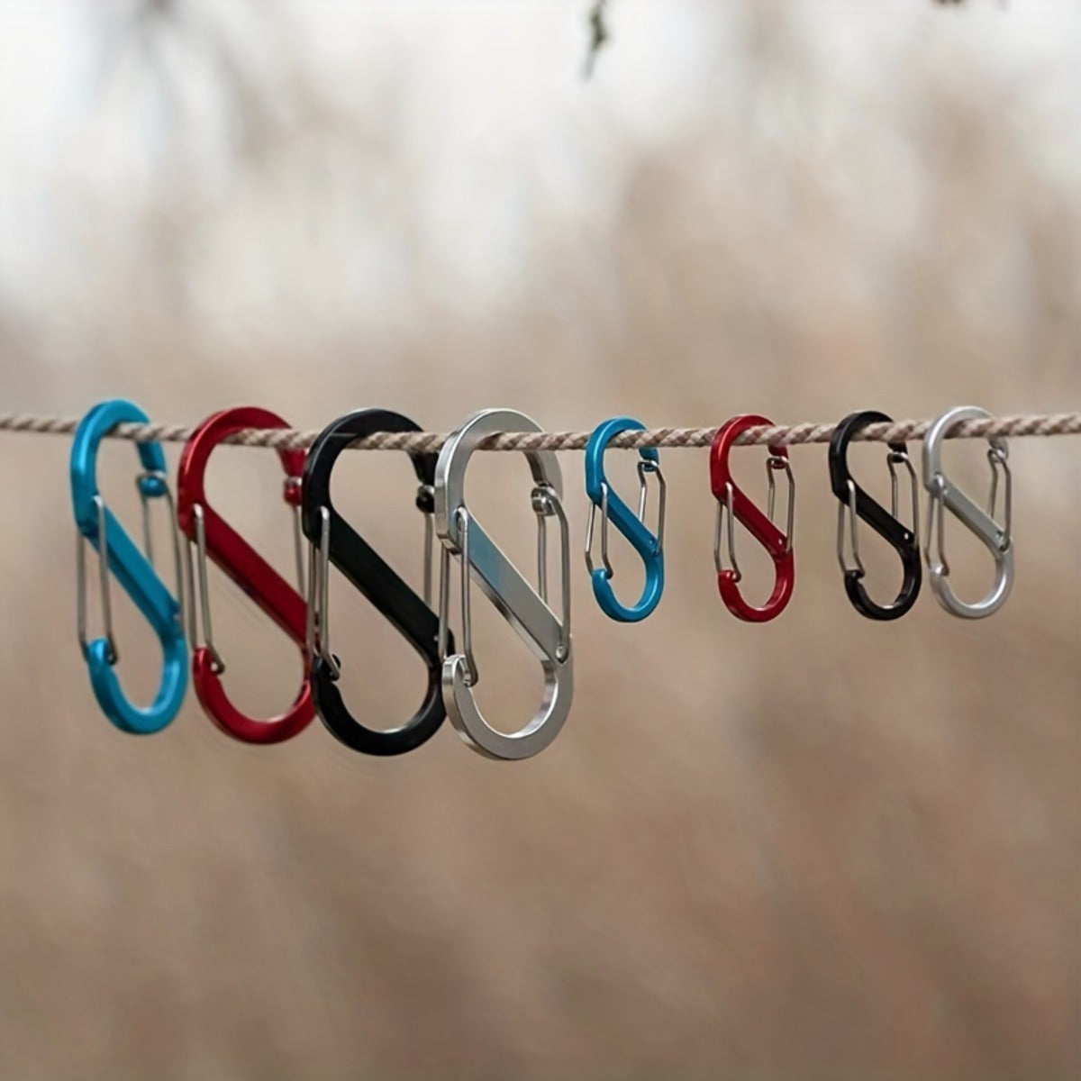 Aluminum S Buckle For Outdoor Camping Backpacking