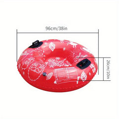 Thickened Inflatable Skiing Ring Winter Snow Toy