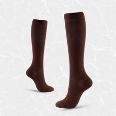 3 Pairs Knee High Compression Socks for Men and Women - Athletic Foot Support