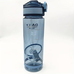 800ML Sports Water Bottle With Straw for Outdoor Activities