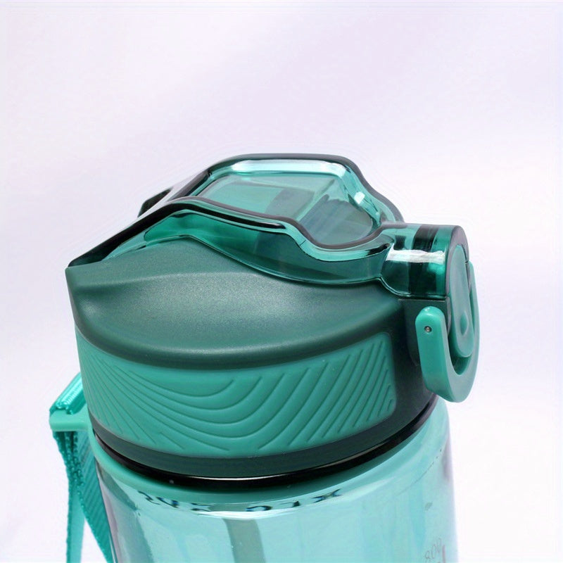 800ML Sports Water Bottle With Straw for Outdoor Activities