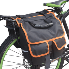 Bicycle Rear Pannier Cycling Rack Bag Mountain Bike Saddle Bag
