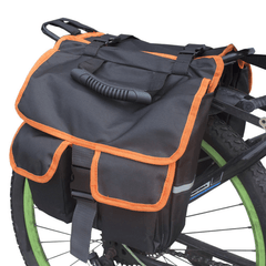 Bicycle Rear Pannier Cycling Rack Bag Mountain Bike Saddle Bag