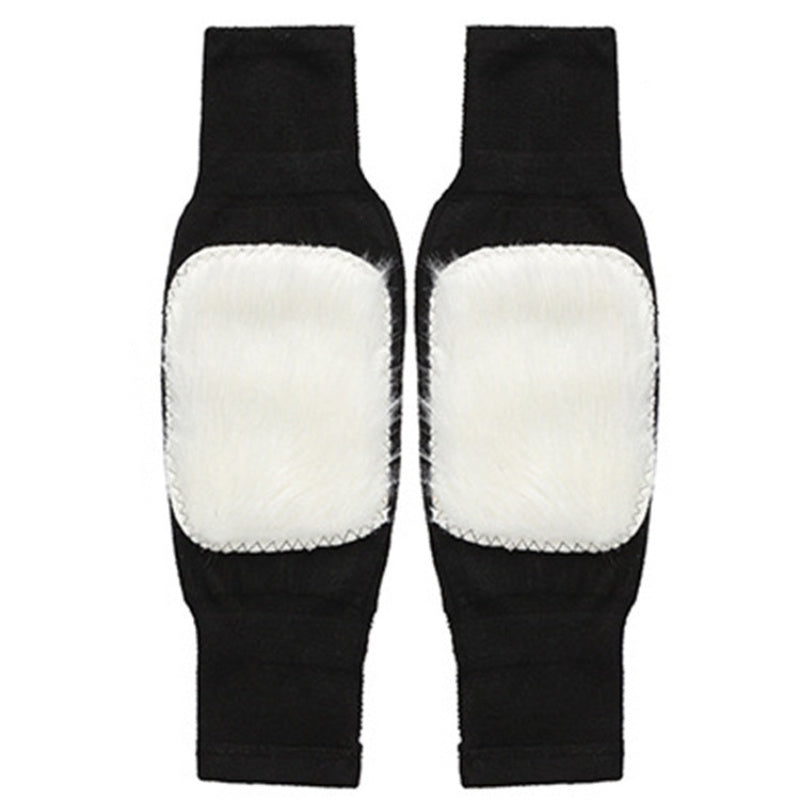 Autumn Winter Thickened Warm Knee Pads - Plus Velvet Leg Protector