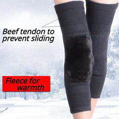 Autumn Winter Thickened Warm Knee Pads - Plus Velvet Leg Protector