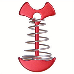 10pcs Stainless Steel Spring Fishbone Ground Nail Aluminum Alloy Anchor
