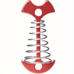 10pcs Stainless Steel Spring Fishbone Ground Nail Aluminum Alloy Anchor