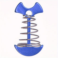 10pcs Stainless Steel Spring Fishbone Ground Nail Aluminum Alloy Anchor