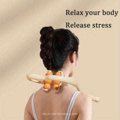 Cervical Massager Yoga Neck Body Massage Roller
