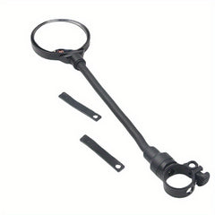 Mini Bike Rearview Mirrors Handle Bar Mounted Adjustable Rotatable