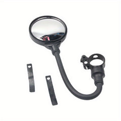 Mini Bike Rearview Mirrors Handle Bar Mounted Adjustable Rotatable