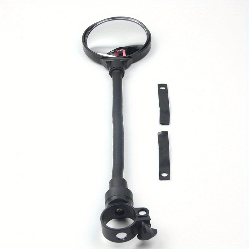 Mini Bike Rearview Mirrors Handle Bar Mounted Adjustable Rotatable
