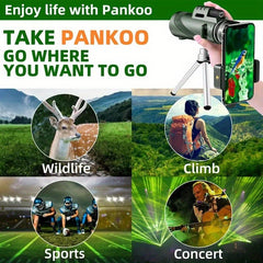 Portable Zoom HD Monocular Telescope for Outdoor Activities