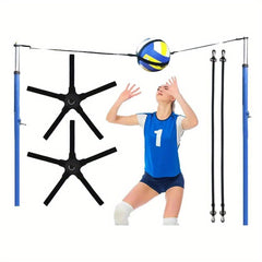 Adjustable Volleyball Training Equipment Holder Belts Elastic Aid Trainer