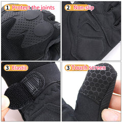 Winter Warm Non-slip Touch Screen Velvet Gloves for Outdoor Activities