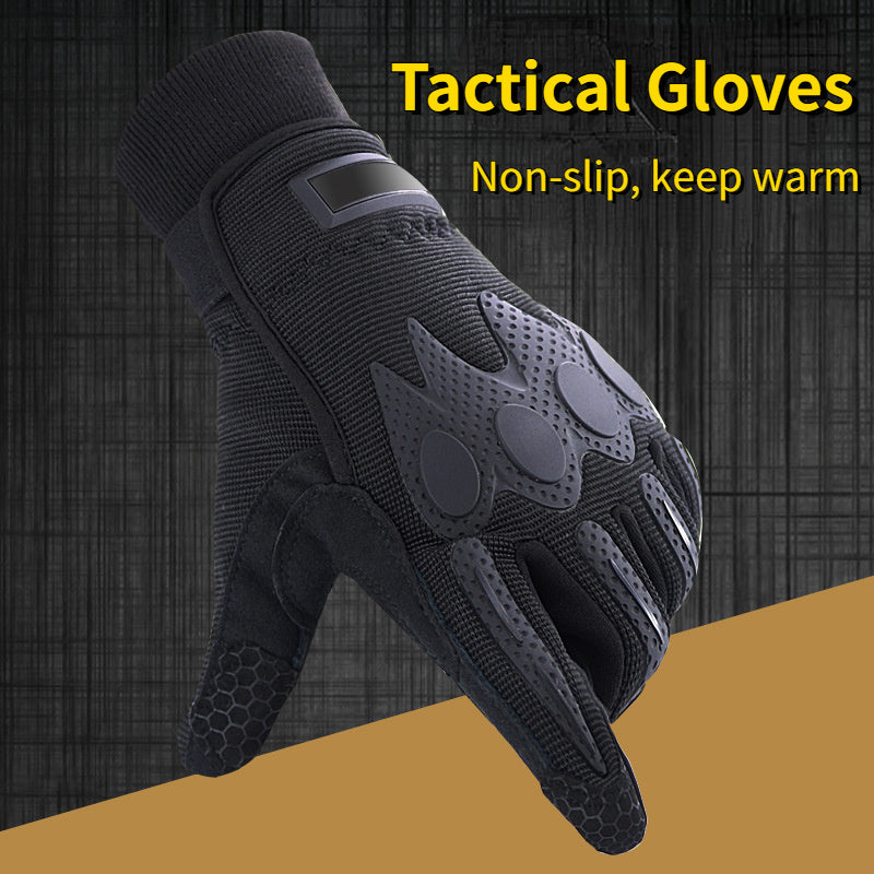 Winter Warm Non-slip Touch Screen Velvet Gloves for Outdoor Activities