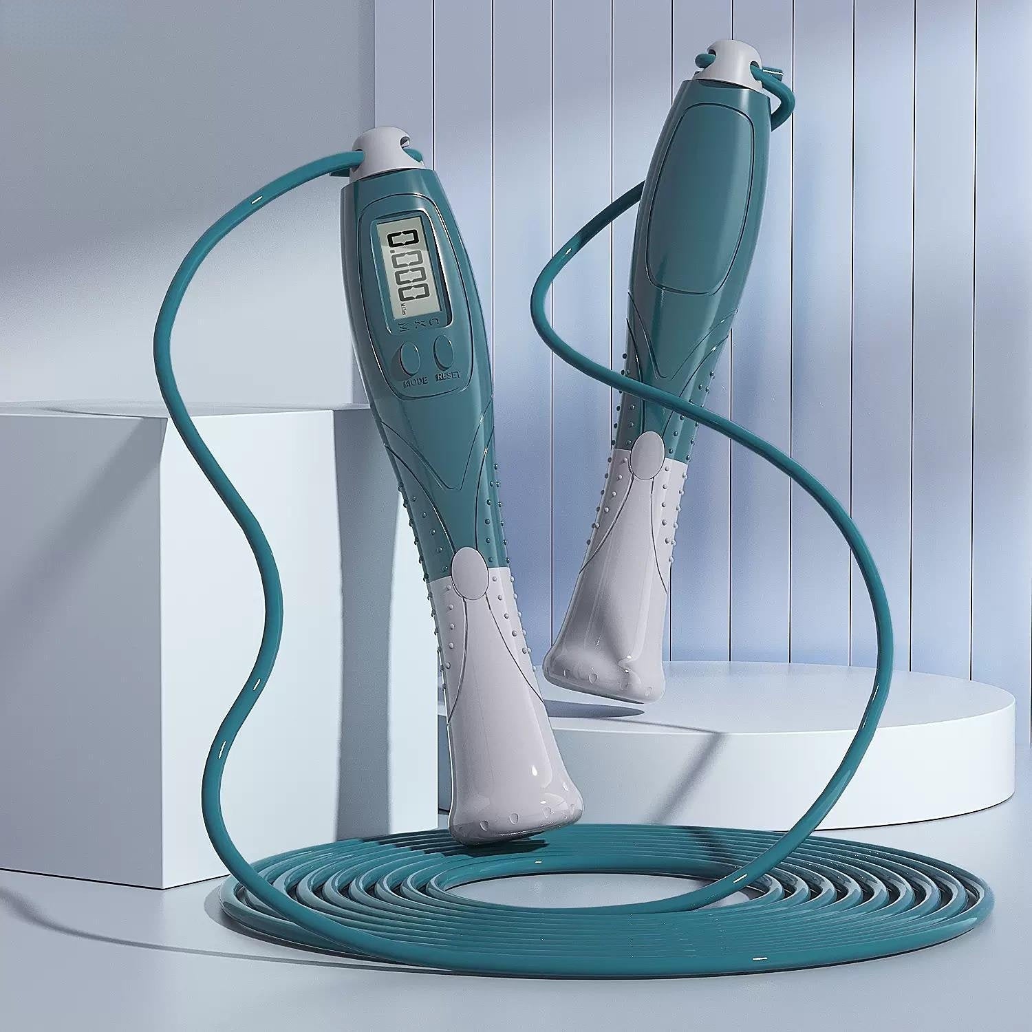 Adjustable Sports Jump Rope with Counter for Fitness Exercise