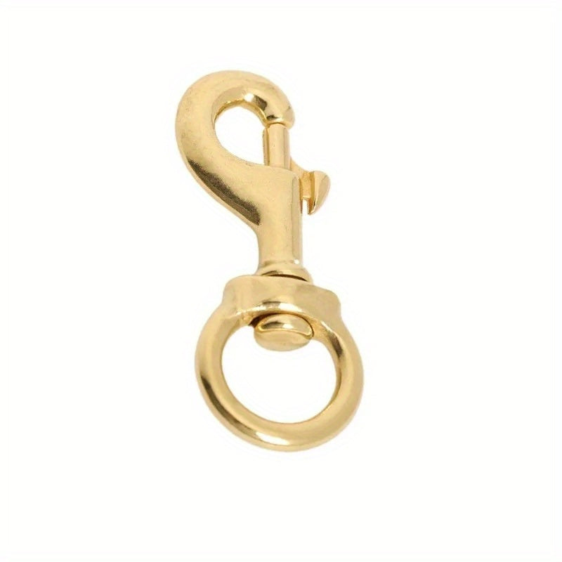 Solid Brass Snap Hook for Bag Strap and Pet Leash