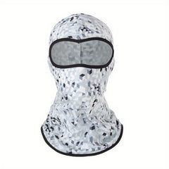 2pcs Balaclava Riding Mask Winter Outdoor Sunscreen Windproof Neck Gaiter