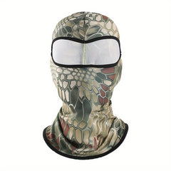 2pcs Balaclava Riding Mask Winter Outdoor Sunscreen Windproof Neck Gaiter