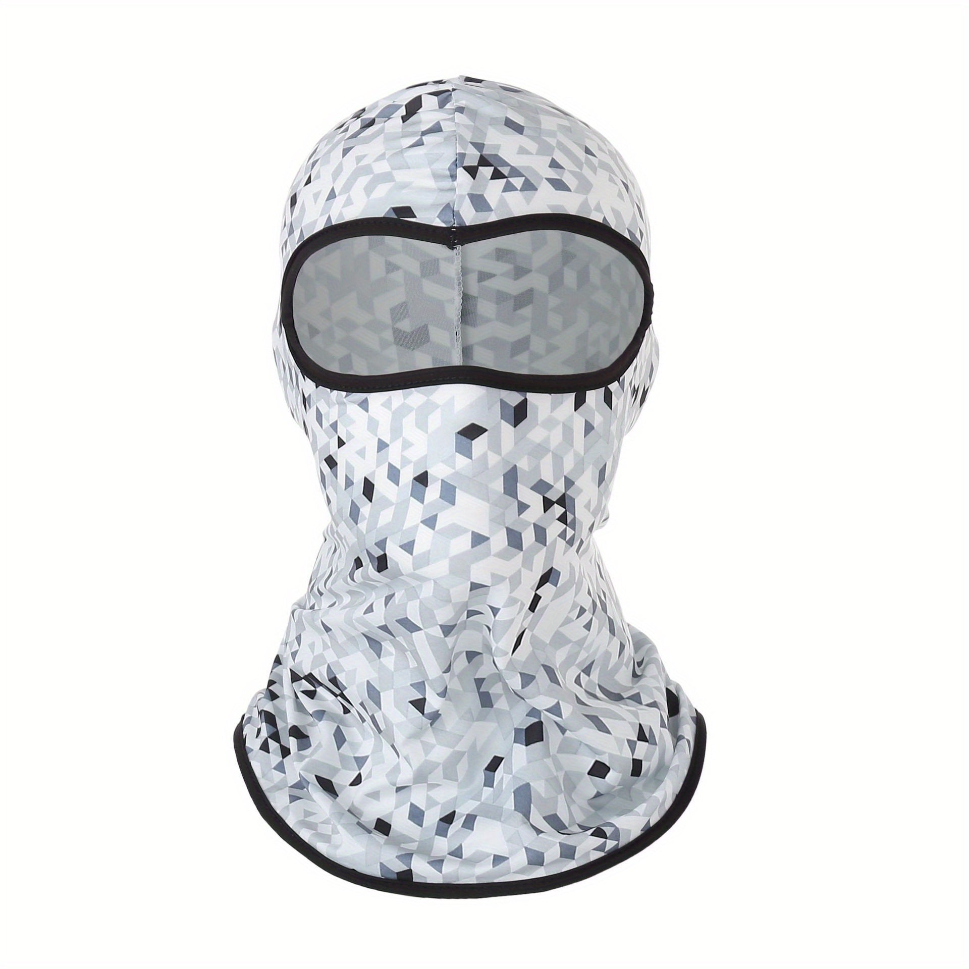2pcs Balaclava Riding Mask Winter Outdoor Sunscreen Windproof Neck Gaiter