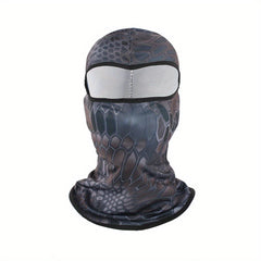 2pcs Balaclava Riding Mask Winter Outdoor Sunscreen Windproof Neck Gaiter