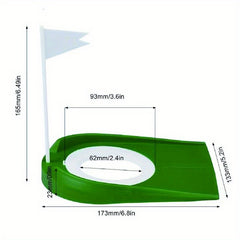 Golf Practice Putting Cup Ideal for Indoor and Outdoor Training