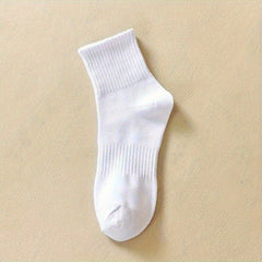 3 Pairs Comfortable Mid Length Sports Ankle Socks