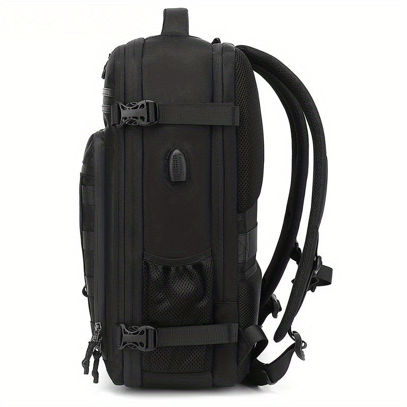 Men's Outdoor Backpack Expansion Large Capacity Business Computer Bag