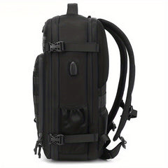 Men's Outdoor Backpack Expansion Large Capacity Business Computer Bag