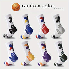 Athletic Crew Socks for Men - 3 5 8 Pairs Basketball Socks