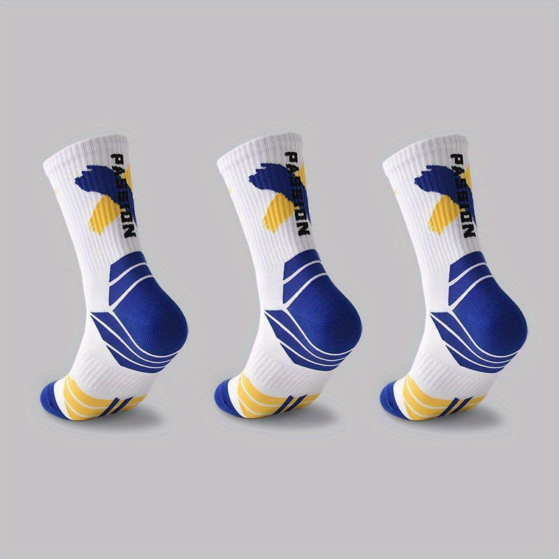 Athletic Crew Socks for Men - 3 5 8 Pairs Basketball Socks