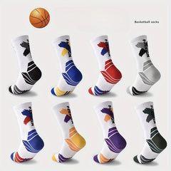 Athletic Crew Socks for Men - 3 5 8 Pairs Basketball Socks